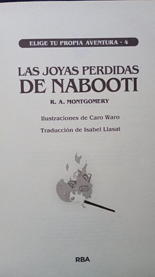 Elige tu propia aventura - Las joyas perdidas d...