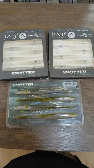 Rays Spotter 5 y 7 señuelos pesca.lote