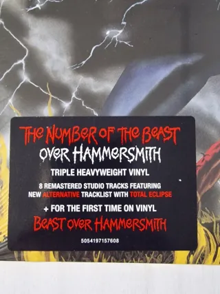 Iron Maiden - The Number of the Beast Over Hammers