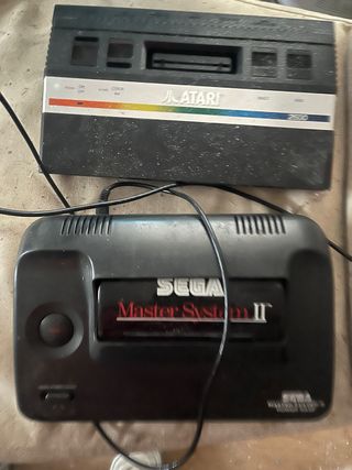 Consola Sega Master System II Negra
