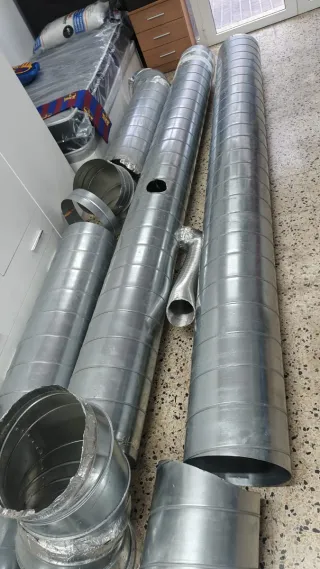 Motor de campana con tubo