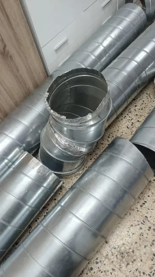 Motor de campana con tubo