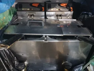 Freidora industrial acero inoxidable