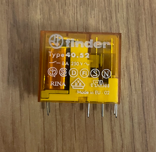 40.52.8.230 RELE FINDER 230V AC 8A 2 CONTACTOS