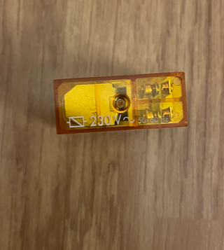 40.52.8.230 RELE FINDER 230V AC 8A 2 CONTACTOS