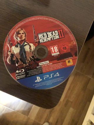 Red Dead Redemption 2 PS4 Blu-ray Disc