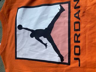 Camiseta Jordan Naranja Logo Jumpman