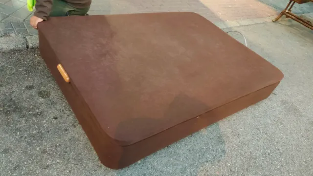 Canapé abatible 135cm x 190cm x 34cm 640513971