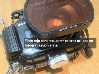 Cámara Sony DSC-W320 + Carcasa Submarina