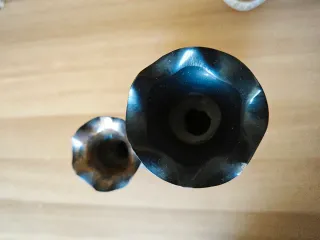 Coppia Vasi Ottone Vintage Boho Chic