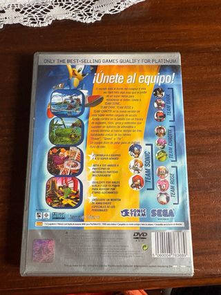 Sonic Heroes PS2 Platinum