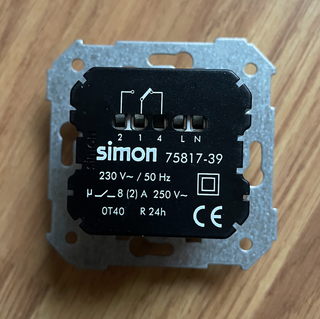 Termostato Digital SIMON 75 230V