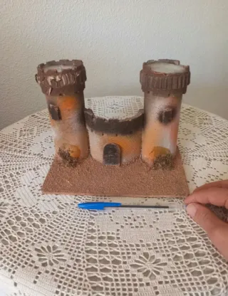 Castillo judas Belén Navideño