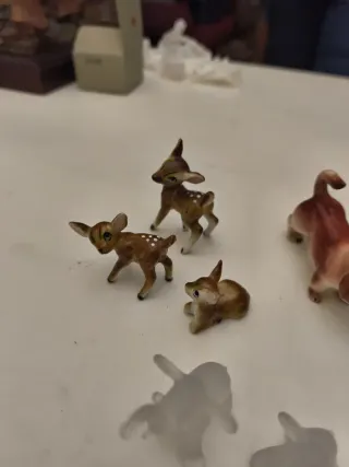 Figuras de porcelana de animales