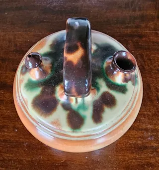 Botijo de cerámica decorativo