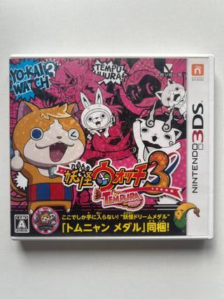 Yo-kai Watch 3 Tempura Nintendo 3DS Japonés