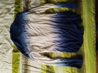 Blusa Salsa Degradado Azul y Beige