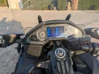 Honda Gold Wing Negra