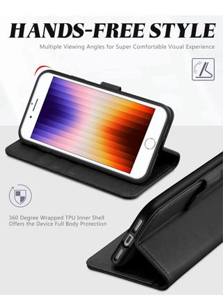 Custodia iPhone SE/8 TUCCI Nero Nuovo