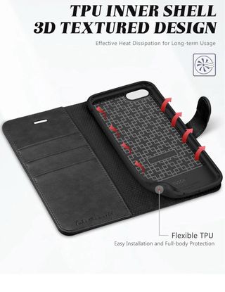 Custodia iPhone SE/8 TUCCI Nero Nuovo