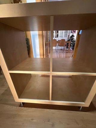 Estantería Kallax Ikea para vinilos