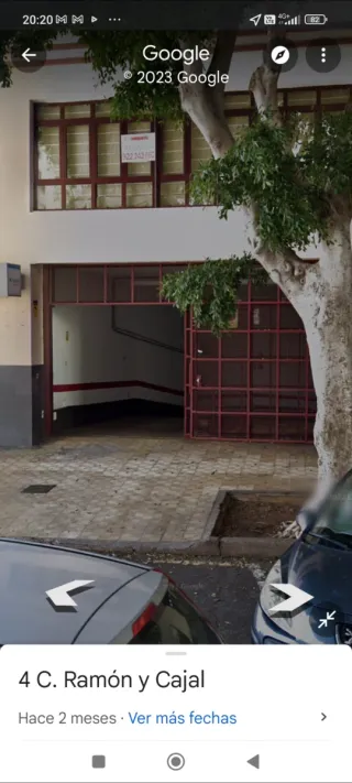 plaza de garaje para moto