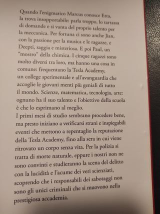 Delitto alla Tesla Academy