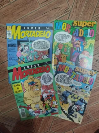 Super Mortadelo Cómics (Nº 77, 68, 82, 45)