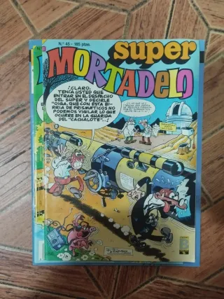 Super Mortadelo Cómics (Nº 77, 68, 82, 45)