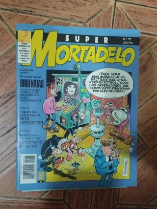 Super Mortadelo Cómics (Nº 77, 68, 82, 45)