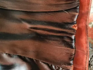 Cazadora Piel Mujer Naranja