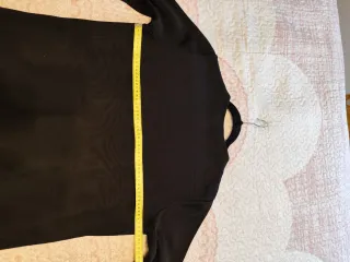 Vestido Negro punto Zara