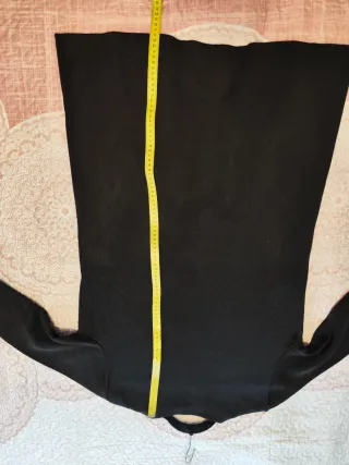 Vestido Negro punto Zara