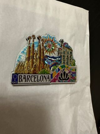 Imán Souvenir Barcelona Arquitectura Gaudí