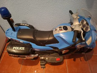 Moto Policía Eléctrica Infantil