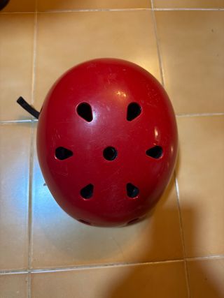 Casco Oxelo Patinaje Rojo