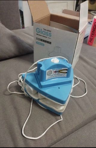 Limpiacristales magnético doble cara