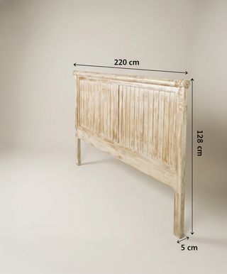Cabecero de madera provenzal