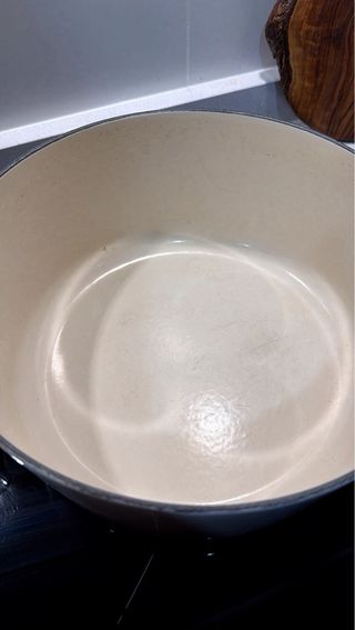 Cocotte Le Creuset Ø24 cm Blanca