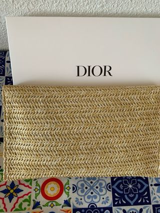 Neceser Dior Beige Paja
