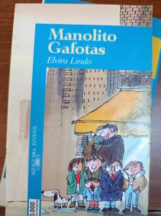 Lote libros Manolito Gafotas.