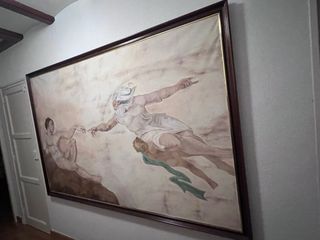 Cuadro La Creación de Adán , Tamaño grande