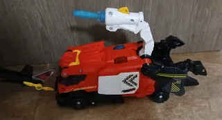 Pack de 3 coches/dinos grandes Switch and Go