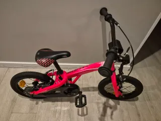 Bicicleta monty 102 14 pollici rosa