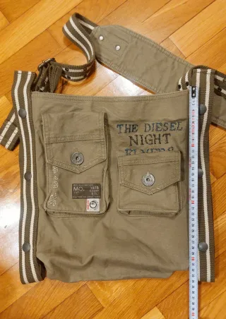 Bolso bandolera DIESEL color verde oliva