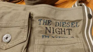 Bolso bandolera DIESEL color verde oliva