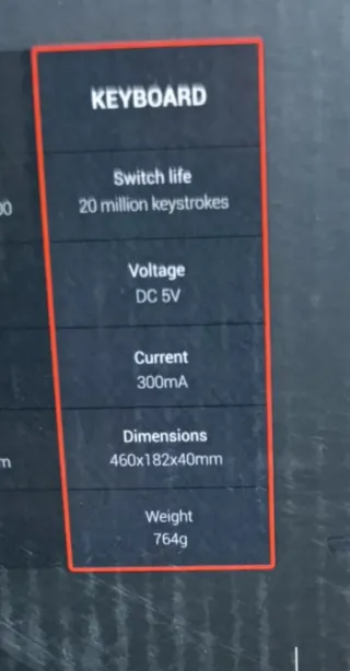 Teclado Gamer Mars Gaming Negro