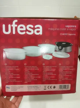 Vaporera eléctrica Ufesa CV4000 Vaporino