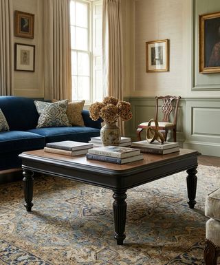 Mesa de centro clásica