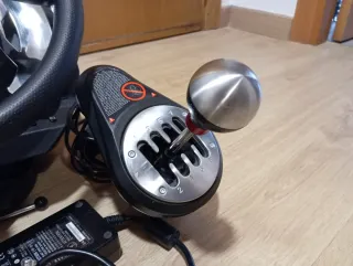 Thrustmaster T500 RS + Pedales + Palanca TH8